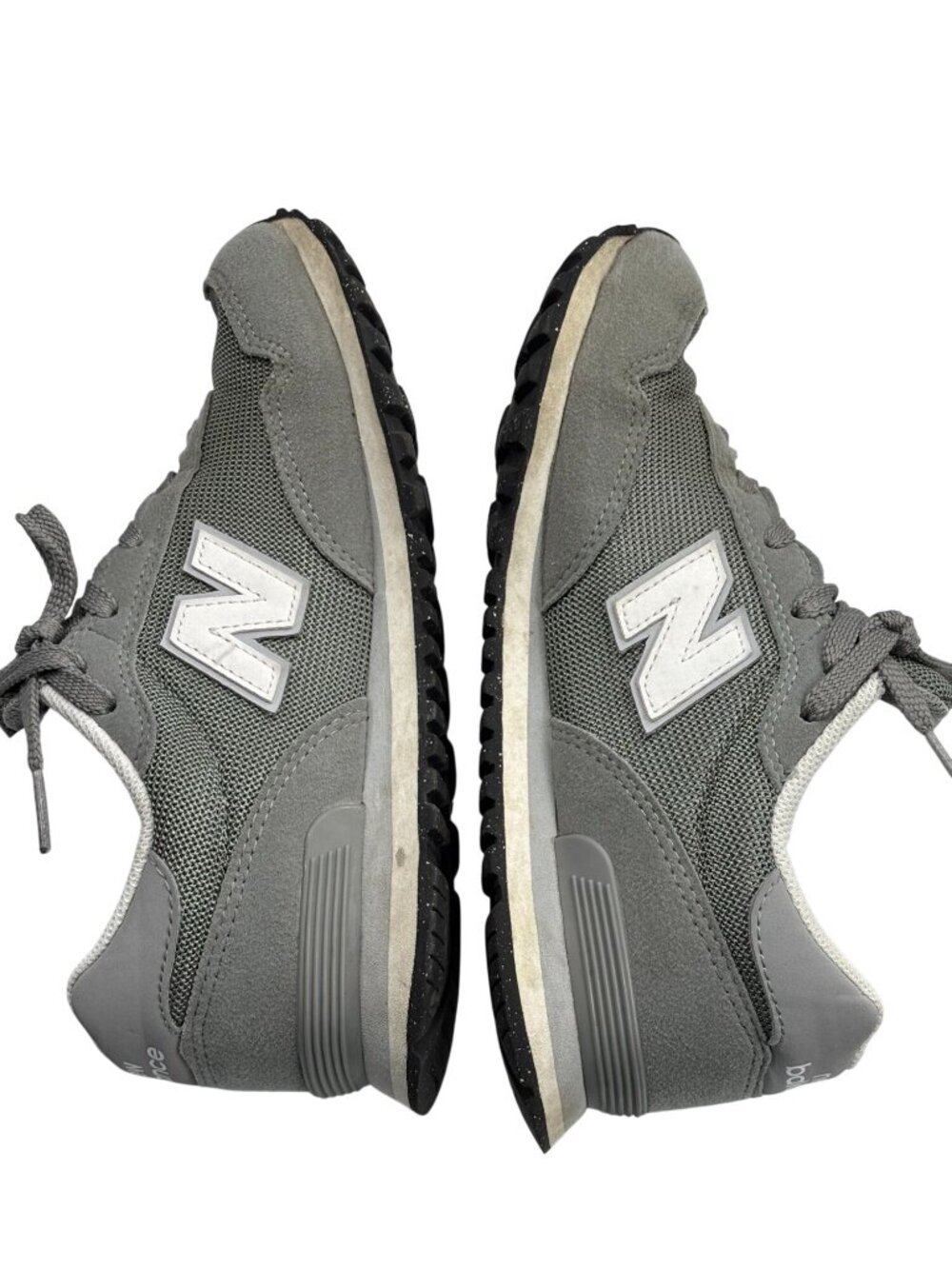 New Balance 515 Classic womens Running Sneakers Gray Size 5.5 Mesh Suede Athleti - Picture 6 of 9